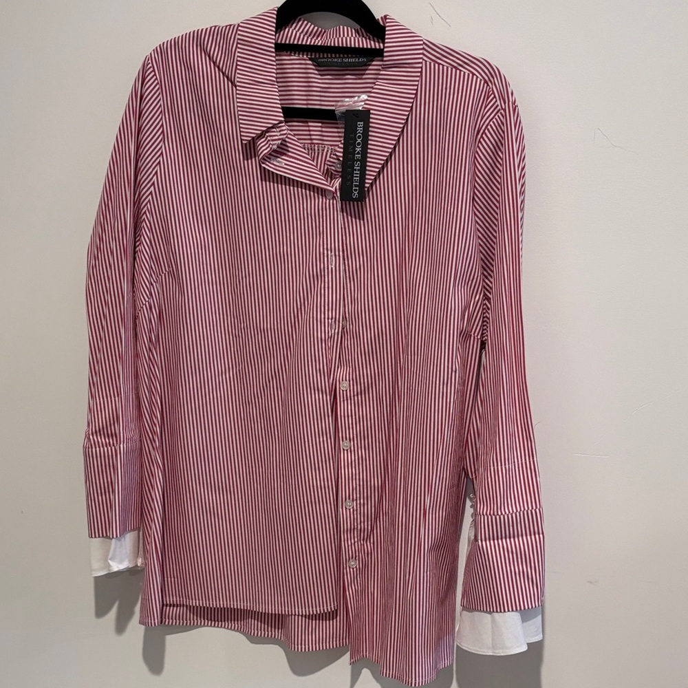 Red Striped Woman’s Shirt
